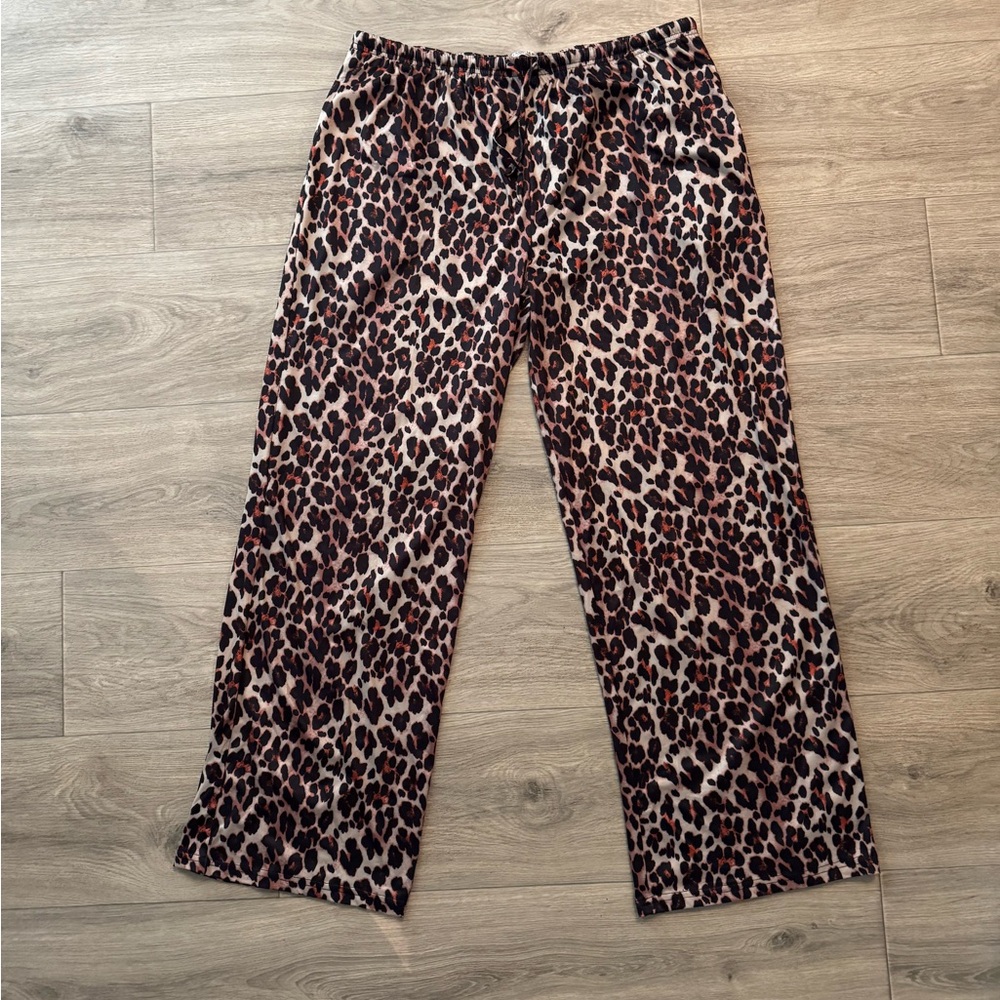 Leopard Print Women's Pants